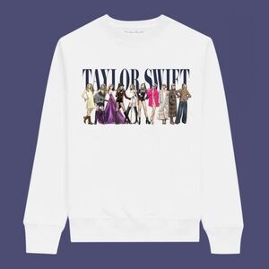Taylor swift eras collection midnights crew neck sweatshirt Size large